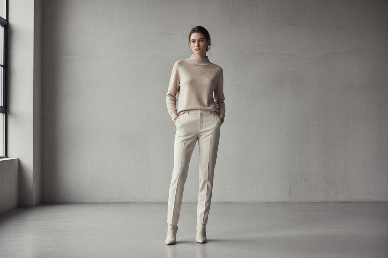 Stehkragenpullover Damen Kollektion - Elegante Pullover mit Stehkragen in Feinstrick und Oversize